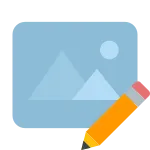 Edit Image SVG Icon